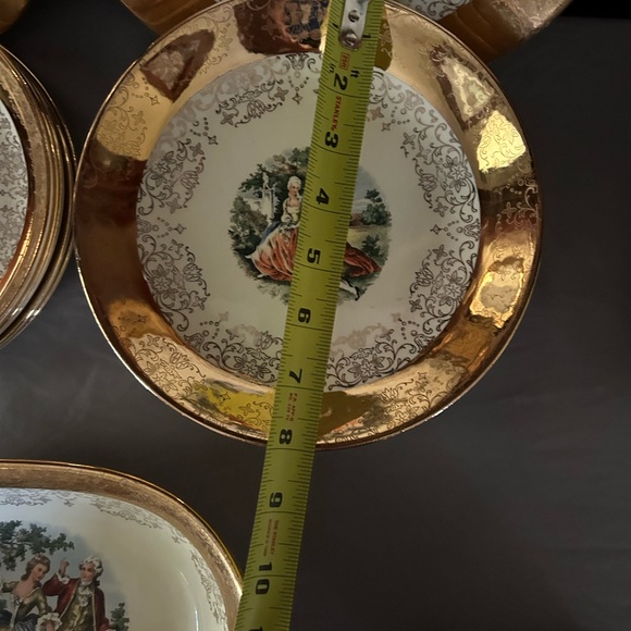 Crest O Gold Sabin Warranted 22K Vintage, Antique Dinnerware - Picture 7 of 16